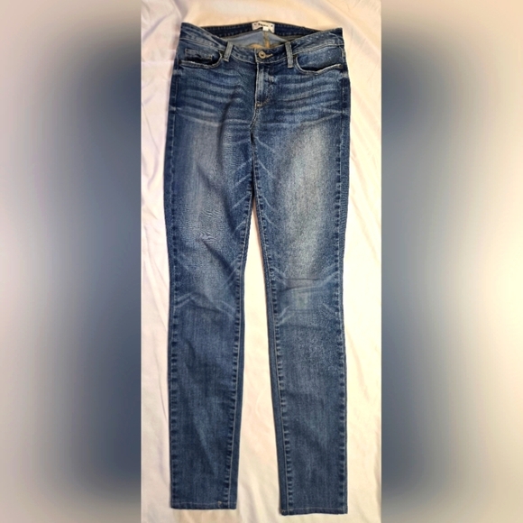 Paige Women’s Skinny Jeans Size 28 – Medium Wash Stretch Denim - Picture 1 of 6